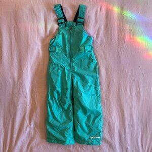 Columbia Kids Snowslope III Bib - 4T  - Like New - Toddler Snowsuit Pants